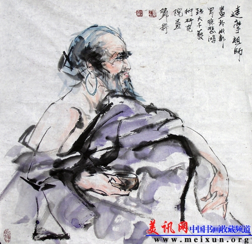 达摩祖师 70x70cm.JPG