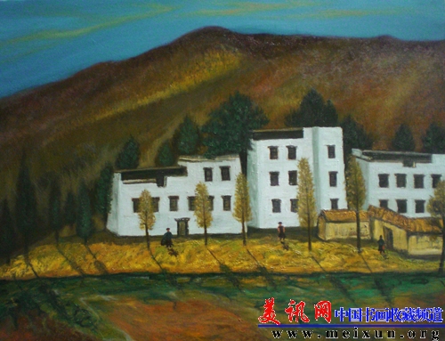 高原村寨86×68cm.jpg