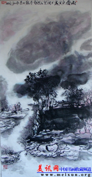 雨后2010 70X138CM.JPG