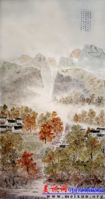 秋山幽居（96×180cm）.JPG