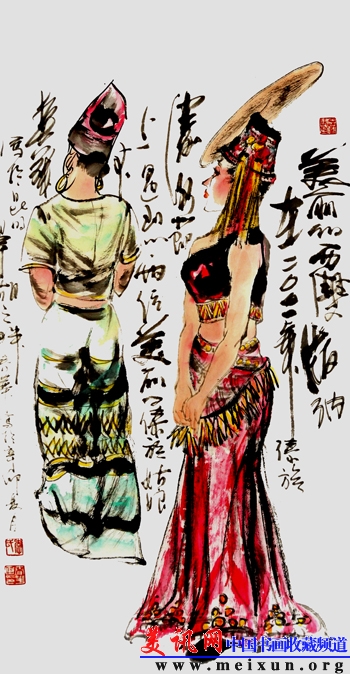 DSC_4453美丽的西双版纳。李春华。100X54CM.jpg