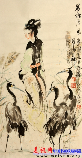 苇塘清风。李春华。100X54CM.DSC_6134.jpg