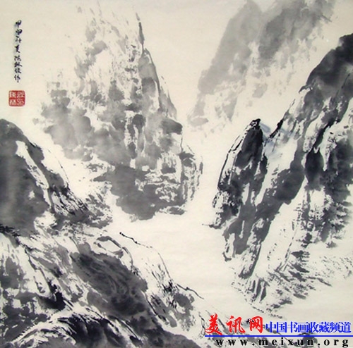 山(69cm×70cm)20000元.JPG