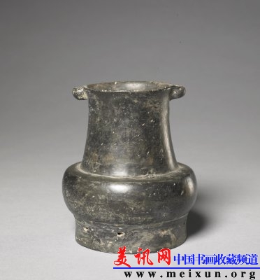直販黒陶　古代　古代中国　中国　壷　陶器　龍山文化　紀元前　5000年前 土器