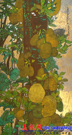 菠萝蜜系列7-中国南方果后 95X180cm.jpg