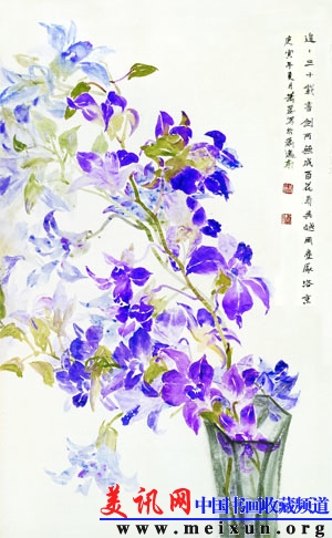 花语舞动 55x110cm 2010年.jpg