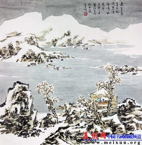 连空春雪明如洗68×68cm2011年作.jpg