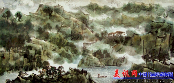 杨炳湘作品：秋韵+++136×68cm.jpg