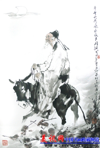 杜甫45×68cm 张翔洲.JPG