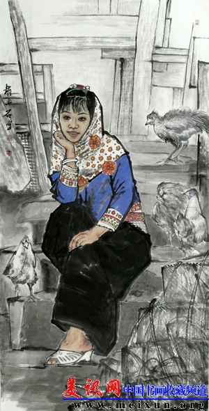 勤劳的惠安女68x136cm.jpg