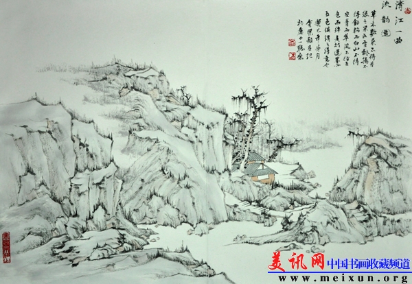 金杰作品 2013《清江一曲流韵遥》42×52cm.jpg