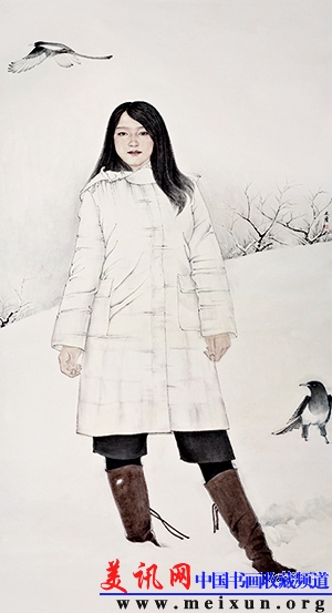 雪中丽影+136X68cm+2012.JPG