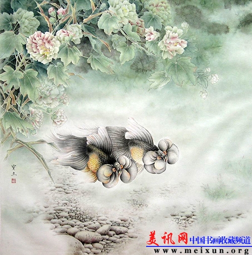 秋水澄澄85cmx85cm.jpg