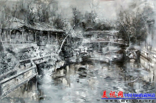 继续穿行系列 2013-01 （300cmX200cm）亚麻布油画副本.jpg