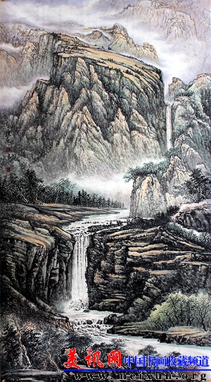 大岳清音98x178cm.JPG