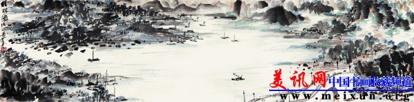 漓江小景 25.5cm103cm 1980年.JPG