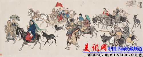 载歌行 143x357cm 1959年.jpg