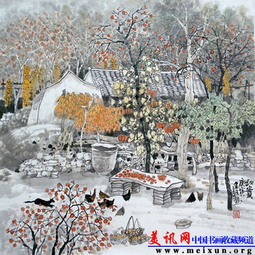 李建设国画-秋实68cm x68cm.jpg