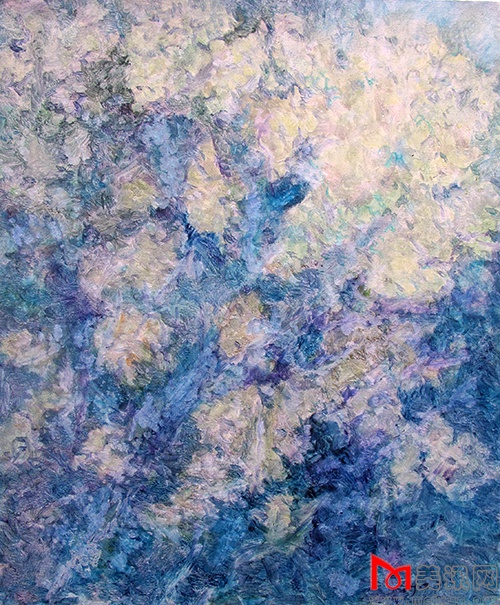 盎然 50X60 cm 布面油彩  2013.JPG