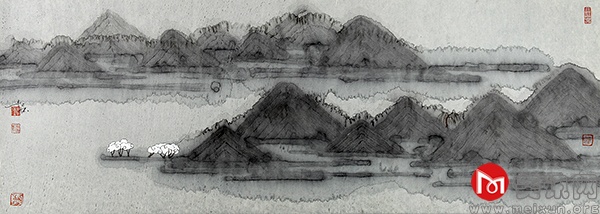 姚永强作品 水际青烟  34×94cm.jpg